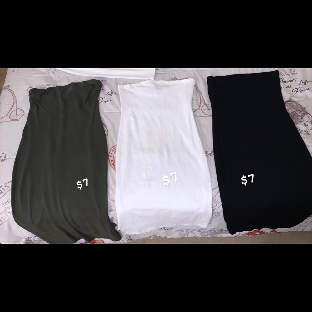 Women’s tube dresses